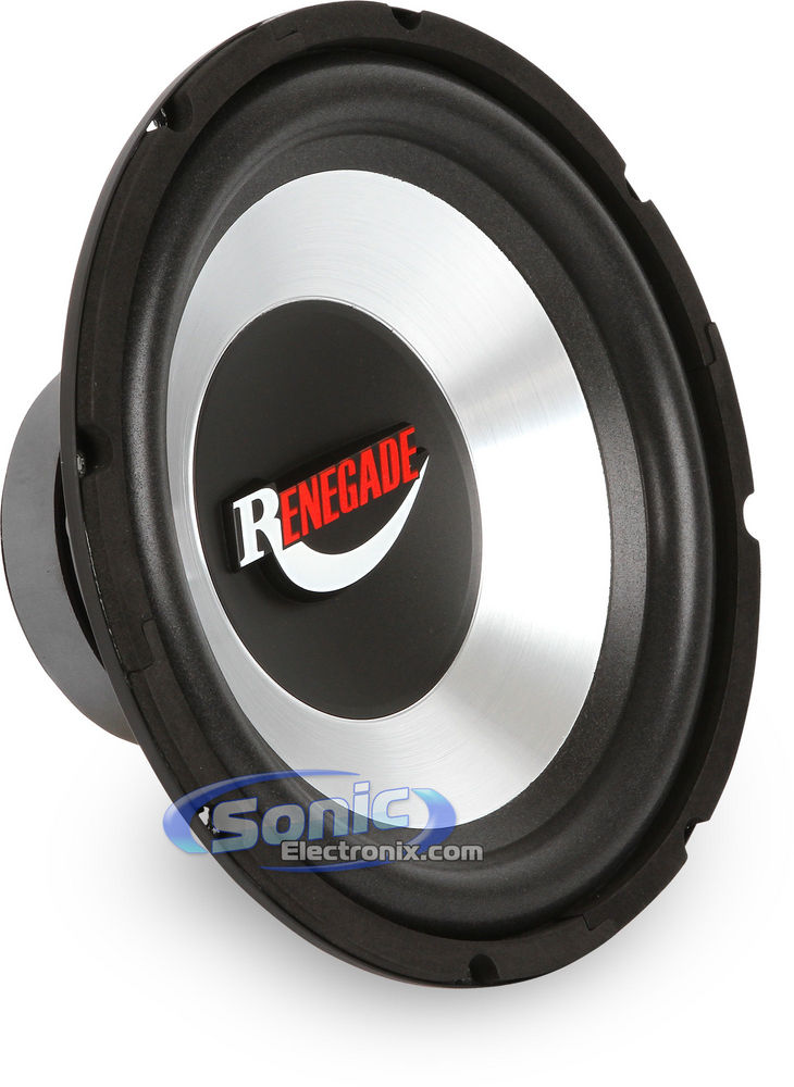 1000W Renegade GTW1000 Subwoofers + Enclosure Bass Package Image 6