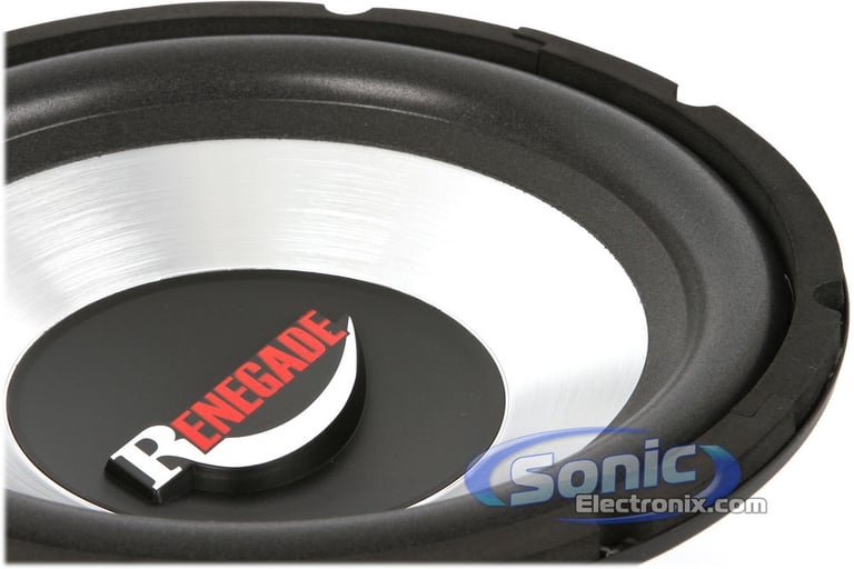 1000W Renegade GTW1000 Subwoofers + Enclosure Bass Package Image 8