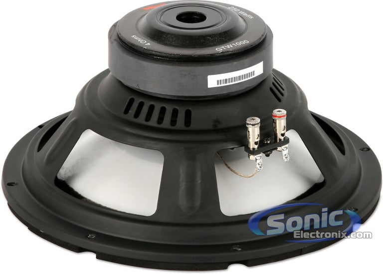 500W Renegade GTW1000 Subwoofer + Enclosure Bass Package Image 5