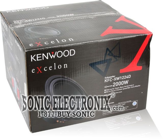Kenwood eXcelon KFC-XW1224D Image 4