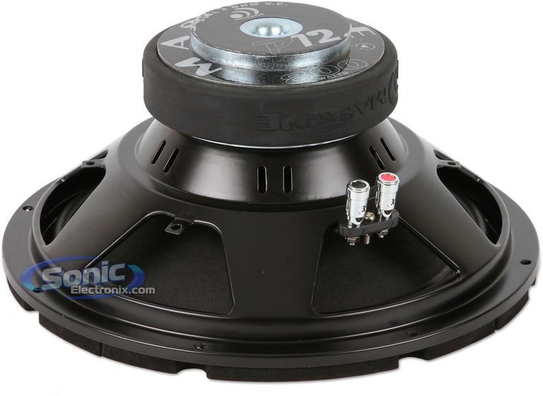 800W Massive Audio Pyro 12 Subwoofer + Enclosure Bass Package Image 5