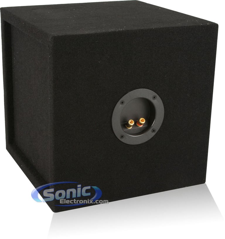 1000W Massive Audio Rebel 10 Subwoofer + Enclosure Bass Package Image 11