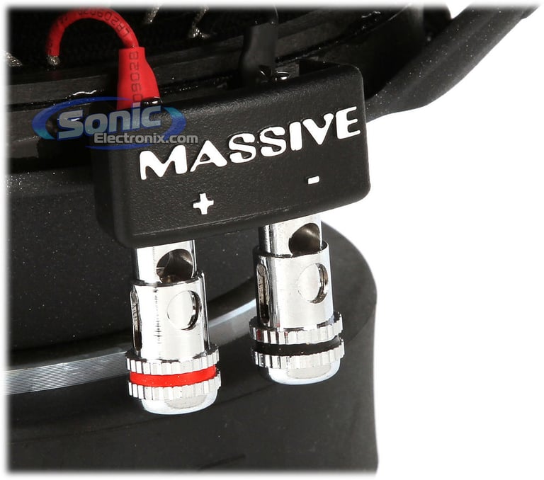 1000W Massive Audio Rebel 12 Subwoofer + Enclosure Bass Package Image 6