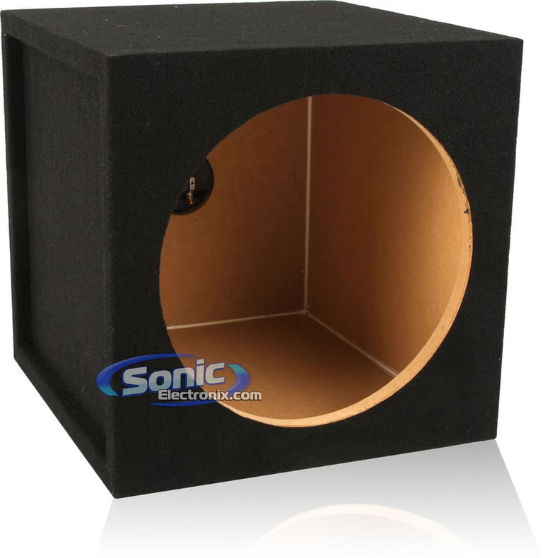 1000W Massive Audio Rebel 12 Subwoofer + Enclosure Bass Package Image 9