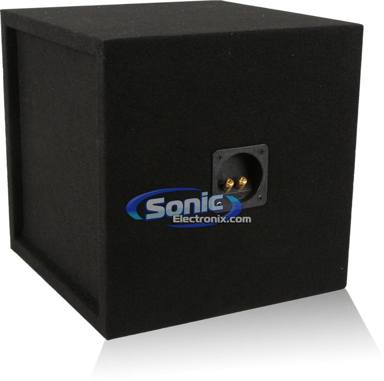 1000W Massive Audio Rebel 12 Subwoofer + Enclosure Bass Package Image 11