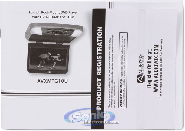 Audiovox AVXMTG10U Image 16