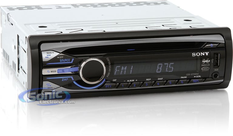 Sony CXS-GT5516F (CDX-GT550UI + Speakers)  Image 2