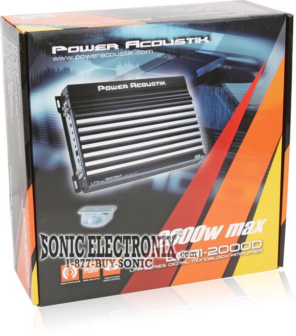 Power Acoustik LFA1-2000D Image 5