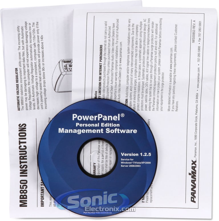 Panamax MB850 Image 9