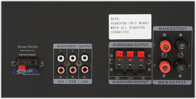 Technical Pro RX35U Image 5