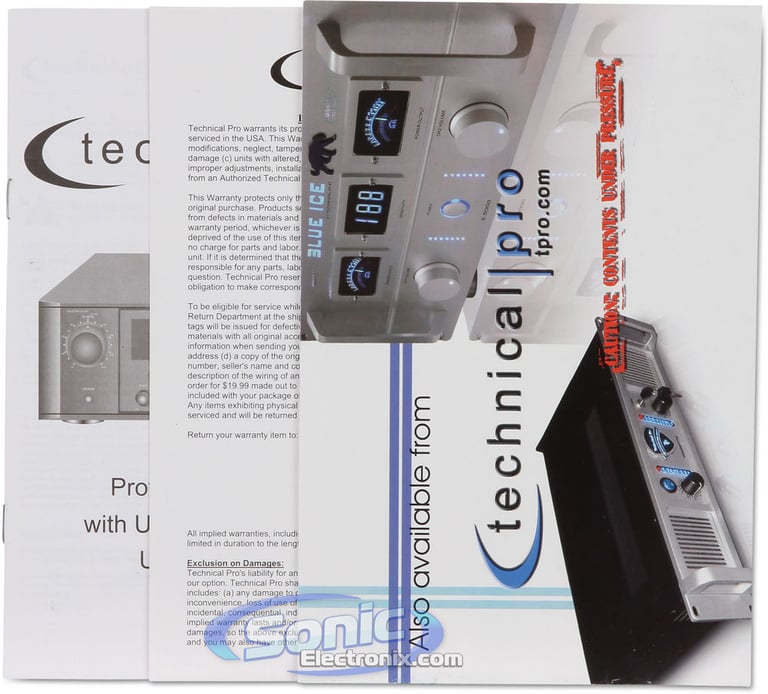 Technical Pro RX35U Image 10