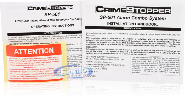Crimestopper SP-501 Image 15
