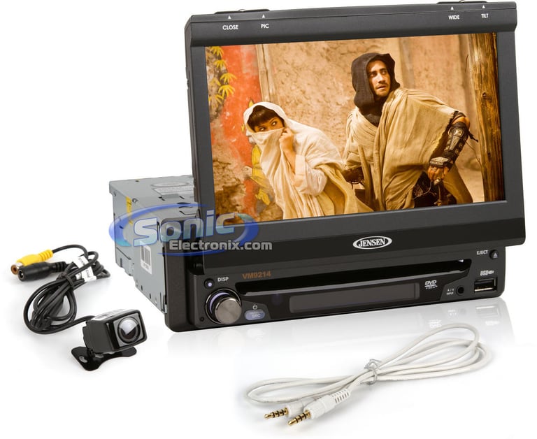 Jensen VM9214 Receiver + JCAM1 Rear View Camera Image 1
