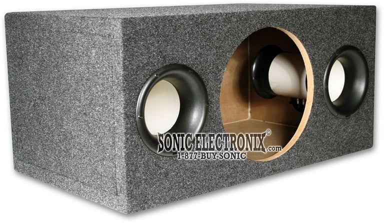Sonic Sub Box: 1SA12 (Gray)-OPEN BOX Image 1