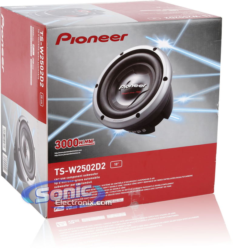 6000W Pioneer Subwoofer + Sealed Enclosure Bass Package Image 9