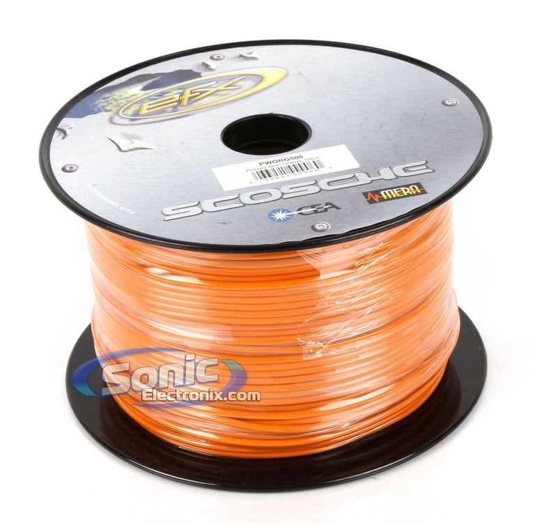 Scosche PWORG500 (Orange) Image 1