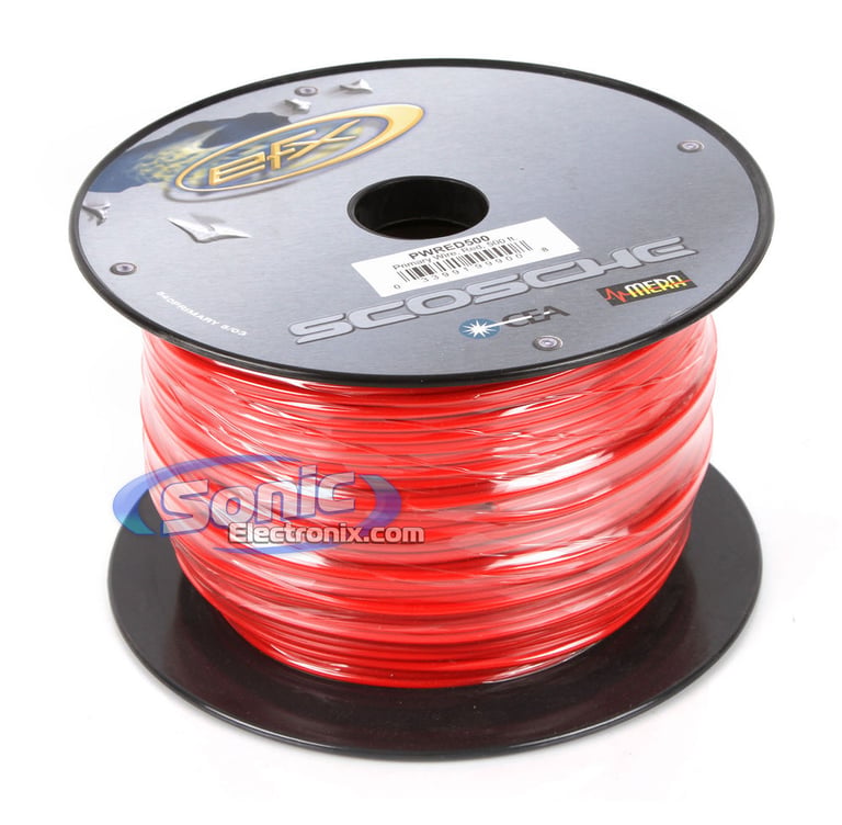 Scosche PWRED500 (Red) Image 1