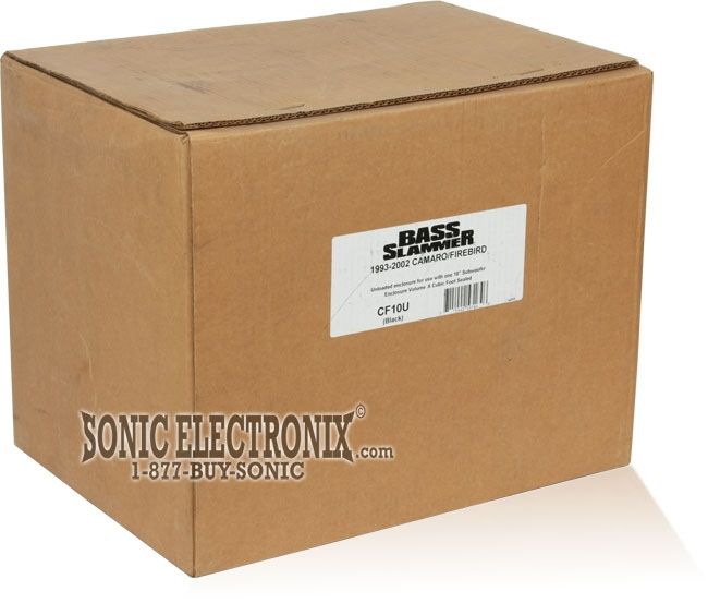 MTX Audio Thunderform CF10U (Black, Unloaded) Image 3