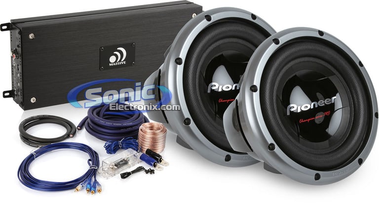 7000W Pioneer + Massive Audio Bass Bundle Image 1