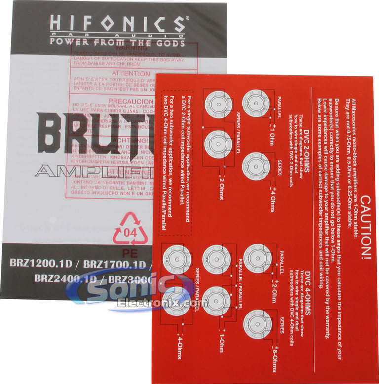 1200W RE Audio + Hifonics Complete Bass Package Image 6