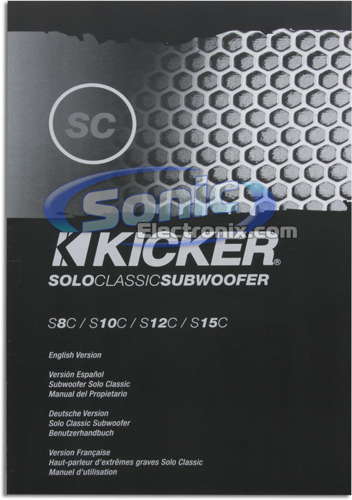 600W Kicker + Rockford Fosgate Complete Bass Bundle Image 13
