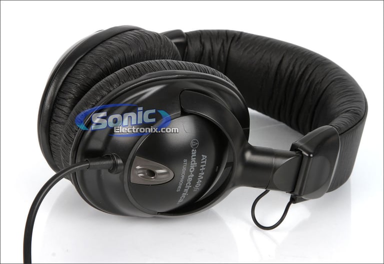 Audio Technica ATH-M40fs (ATHM40FS) Over-Ear Studio Headphones Open Box  Image 4