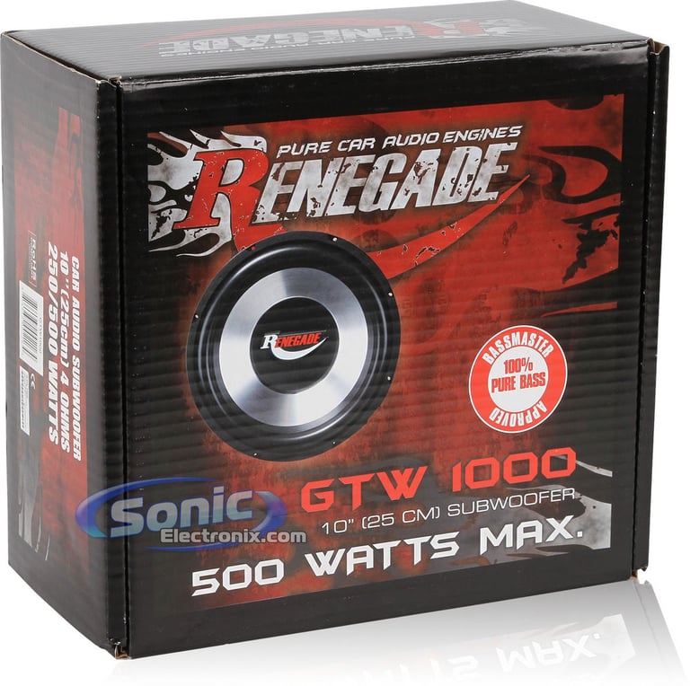 1000W Renegade + Dual Complete Bass Package Image 14