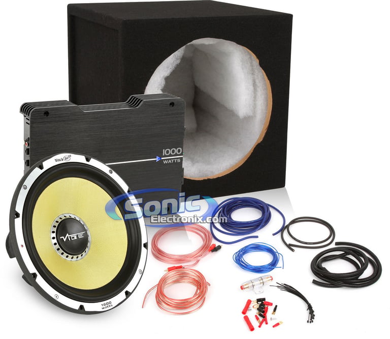 1600W VIBE Audio + Dual Complete Bass Package Image 1