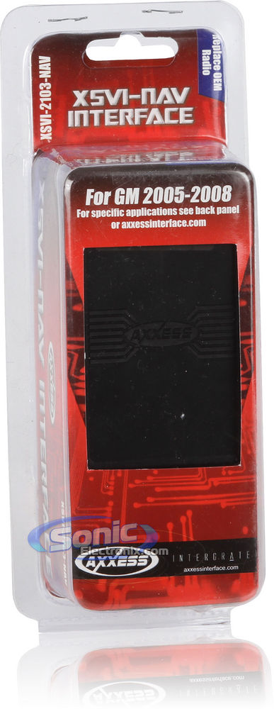 Axxess XSVI-2103-NAV Wiring Interface Image 4