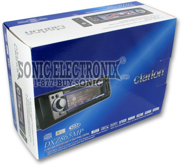 Clarion DXZ865MP Image 7