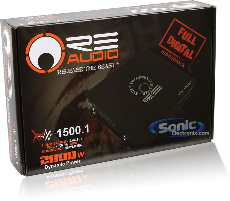 RE Audio XTX-1500.1 (XTX1500.1) Image 8