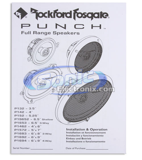 Rockford Fosgate P1653 with Sound Dampener Image 7