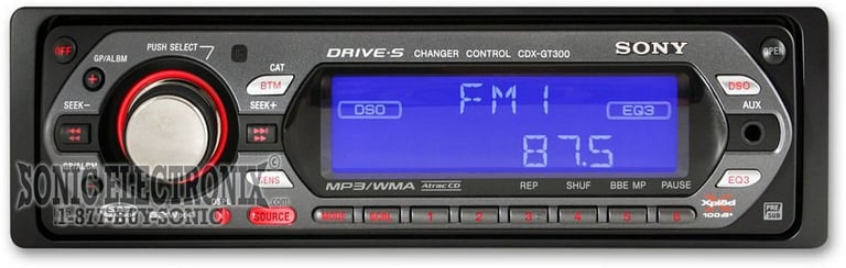 Sony CDX-GT300 Image 2