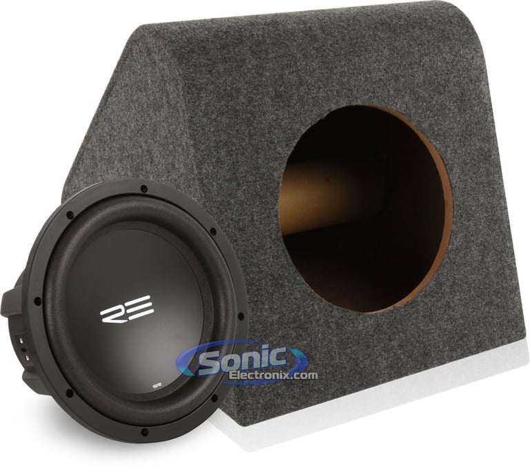 300W RE Audio SRX10D4 Subwoofer + RE Audio Enclosure Package Image 1