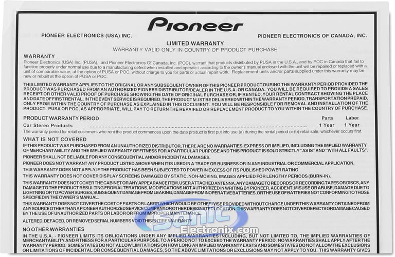 Pioneer TS-A1604C with Sound Dampener Image 13