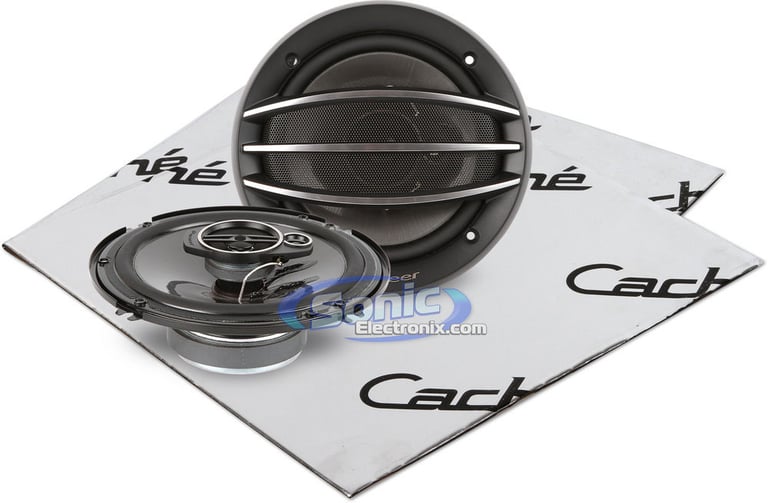 Pioneer TS-A1674R with Sound Dampener Image 1