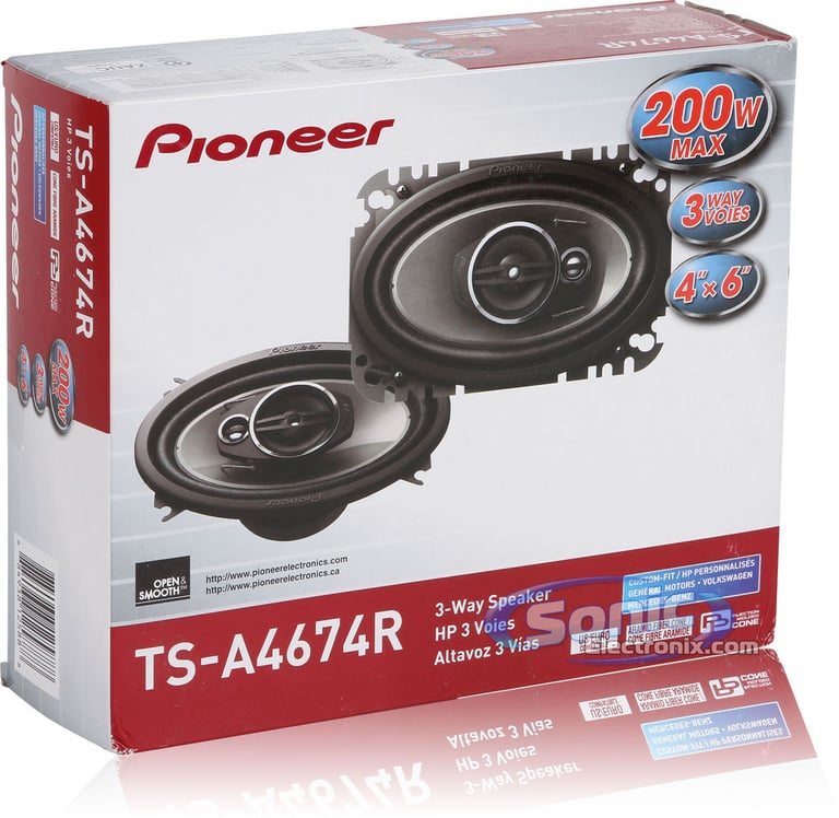 Pioneer TS-A4674R with Sound Dampener Image 12