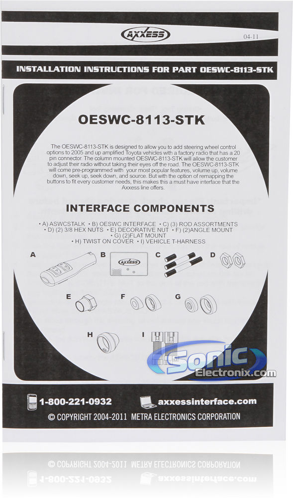 Axxess OESWC-8113-STK Image 7