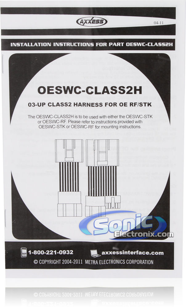 Axxess OESWC-CLASS2H Image 2