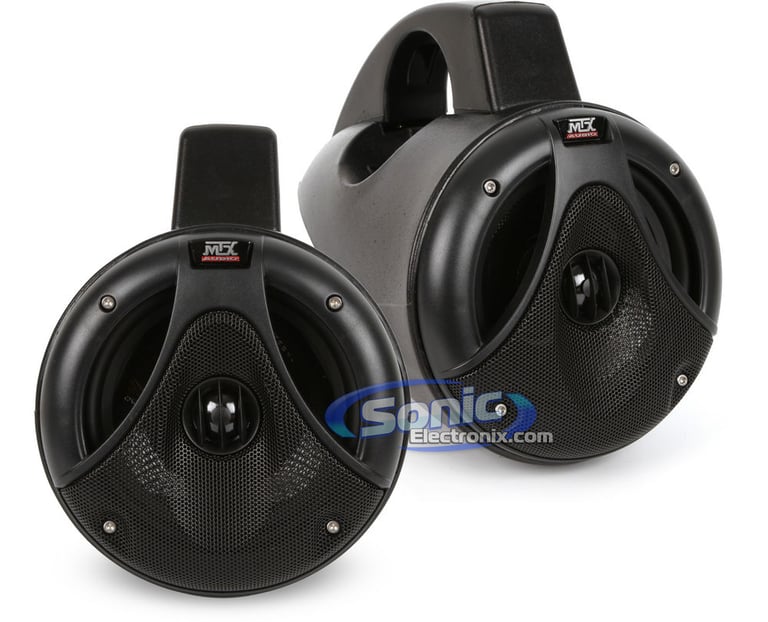 MTX Audio TM652WB-B 6.5" Thunder Marine Tower Speakers Image 1