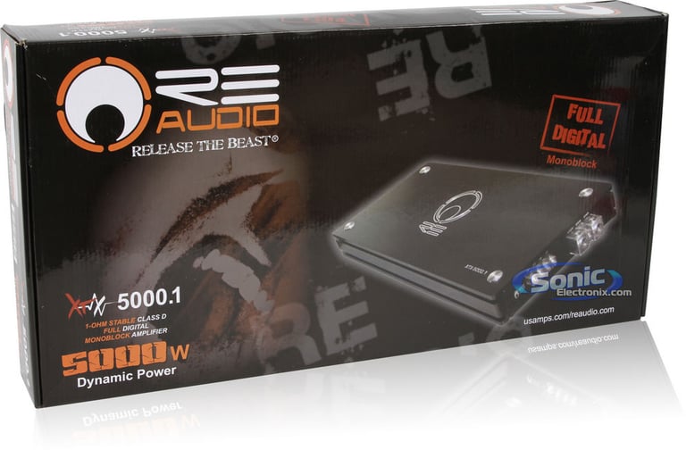 RE Audio XTX-5000.1 (XTX5000.1) R/B Image 9