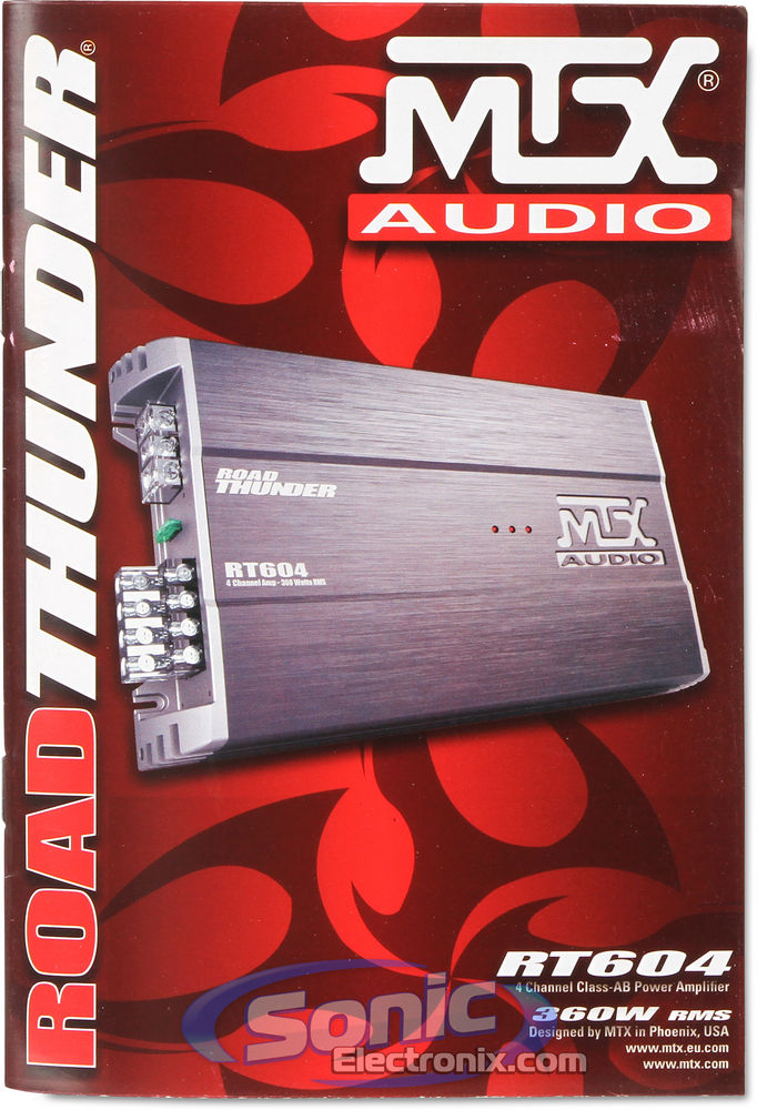 MTX Audio RT604 + Amplifier Kit Image 8