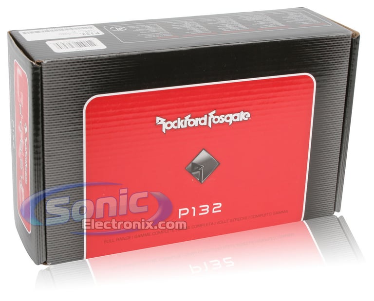 Rockford Fosgate Punch P132 + Sound Dampening Material Bundle Image 7