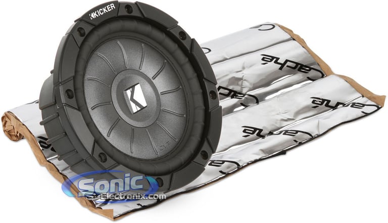 300W Kicker + Sound Dampening Material Bass Bundle Image 1