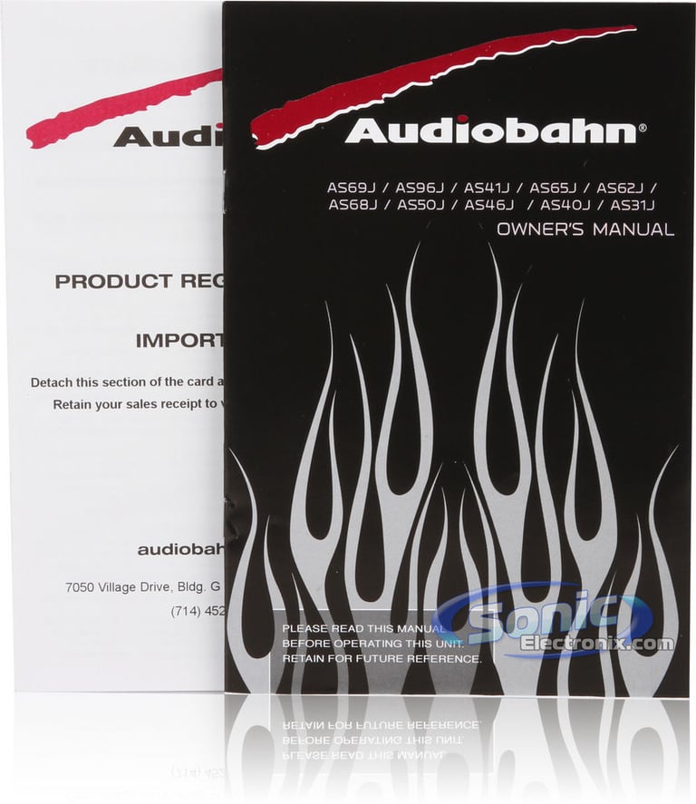Audiobahn AS31J + Sound Dampening Material Bundle Image 11