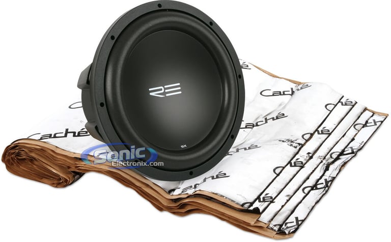 1000W RE Audio + Sound Dampening Material Bass Bundle Image 1