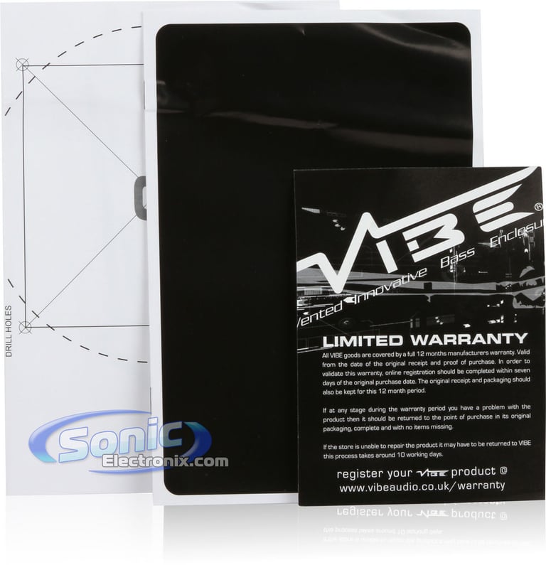 VIBE Audio Lite Air 6 V1 with Sound Dampener Image 13