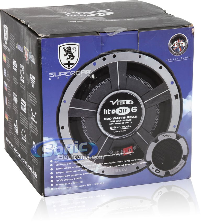VIBE Audio Lite Air 6 V1 with Sound Dampener Image 14