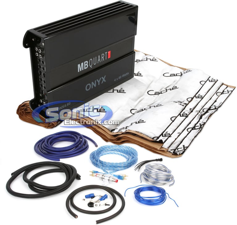 MB Quart ONX4.60 + Amplifier Kit Bundle Image 1
