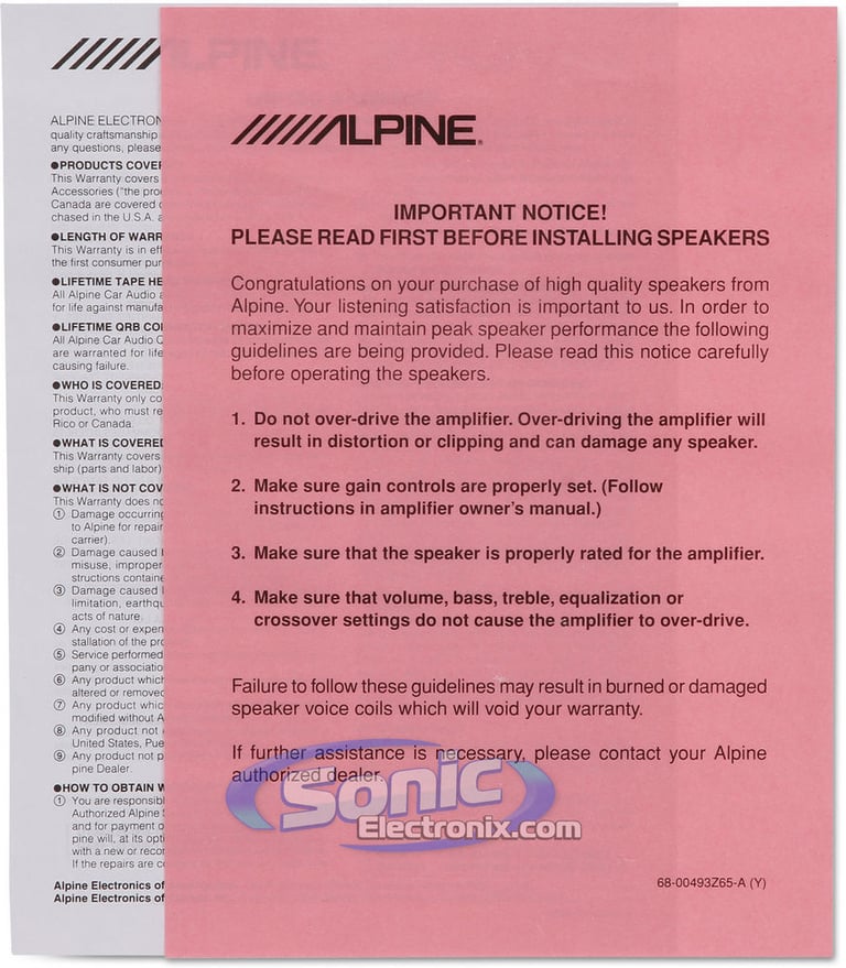 Alpine SPR-50C with NVX Sound Dampener Image 14